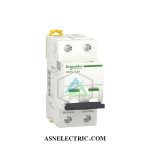 کلید مینیاتوری دو پل 2 آمپر 6KA اشنایدر [A9F74202 اشنایدر]
