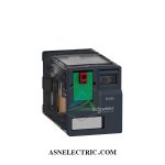 رله شیشه ‌ای 8 پایه 24 ولت AC اشنایدر [RXM2AB1B7 اشنایدر]