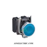 پوش باتن فلزی آبی اشنایدر [XB4BA61 اشنایدر]