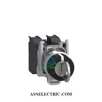 سلکتور سوئیچ دو حالته بازگشت فنری کلید دار اشنایدر [XB4BG61 اشنایدر]