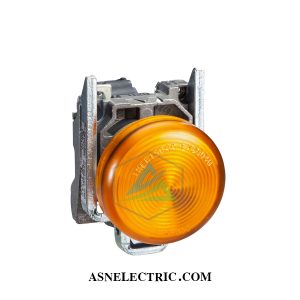 چراغ سیگنال فلزی نارنجی 220 ولت AC اشنایدر [XB4BVM5 اشنایدر]