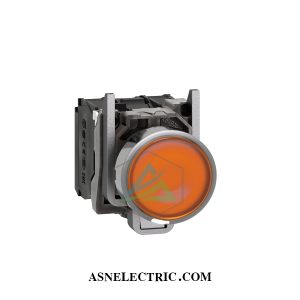 پوش باتن فلزی نارنجی 24 ولت AC/DC اشنایدر [XB4BW35B5 اشنایدر]