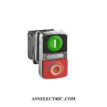 شاسی استارت استوپ دوبل چراغدار 220 ولت AC اشنایدر [XB4BW73731M5 اشنایدر]