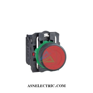 پوش باتن قرمز پلاستیکی اشنایدر [XB5AA42 اشنایدر]