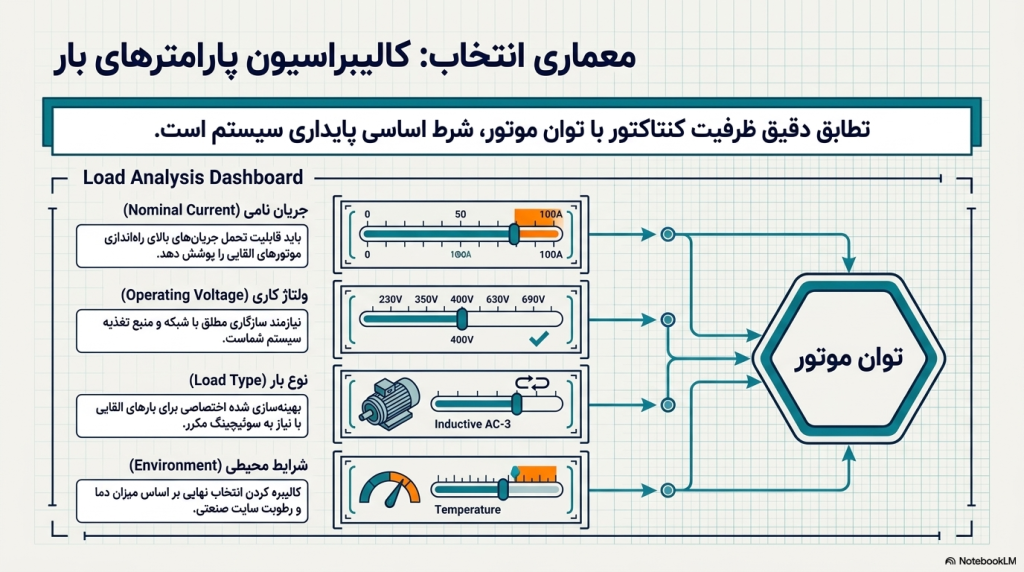 پارامتر های مهم در انتخاب کنتاکتور زیمنس