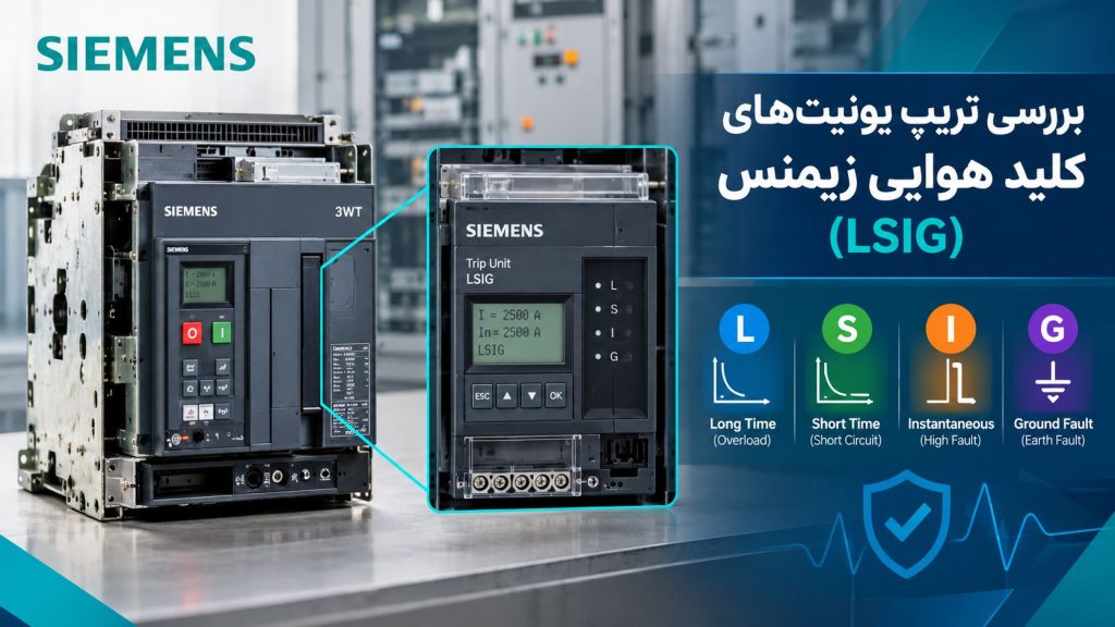 بررسی تریپ یونیت‌های کلید هوایی زیمنس (LSIG)